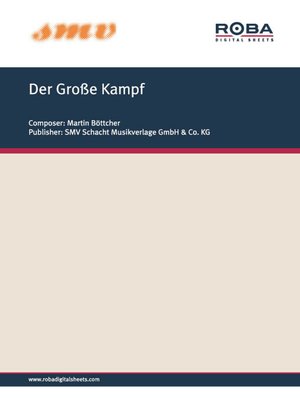 cover image of Der Große Kampf